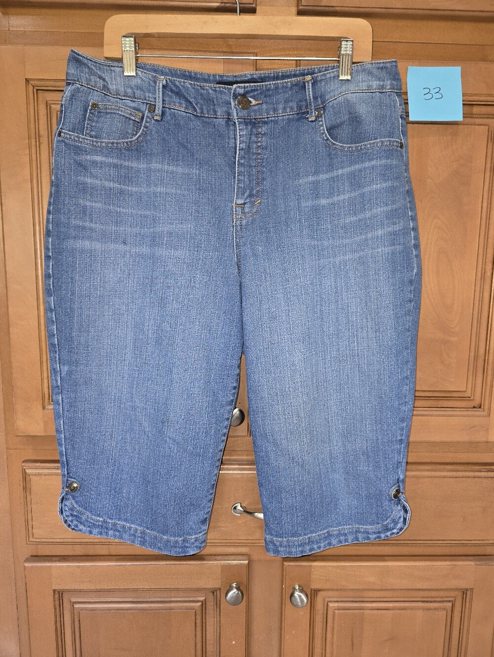 Nine West denim capris women's size 14